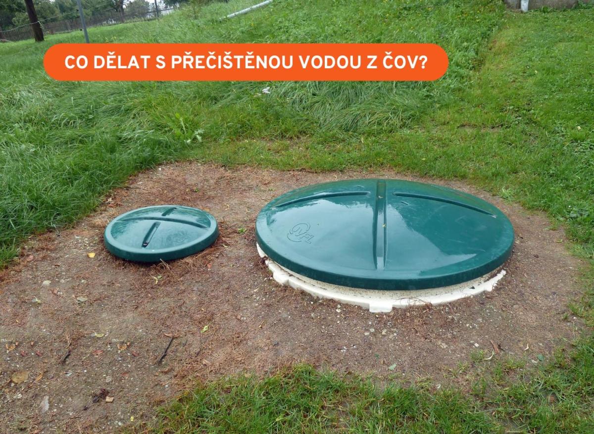 Co dělat s přečištěnou vodou z ČOV?
