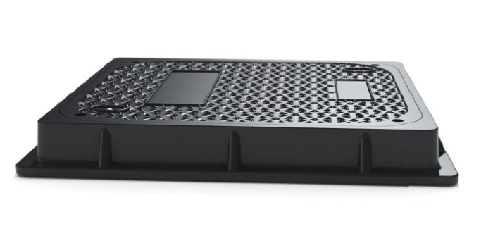 Poklop Mitech PRO OSOBNÍ AUTA VODOTĚSNÝ na šachtu Js 700x700 mm