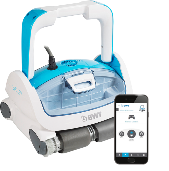 BWT Robotický bazénový vysavač P600 LED