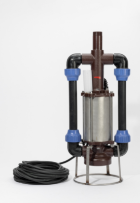 Čerpací šachta 800 x 2000 mm s čerpací technologií PRESS pro tlakové kanalizace
