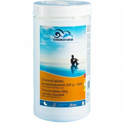 CHEMOFORM  Chlorové tablety pomalurozpustné 200g, 1 kg