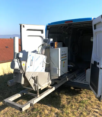 Odkalení domovní čistírny mobilním kalolisem a Technologický servis do 8 E.O.