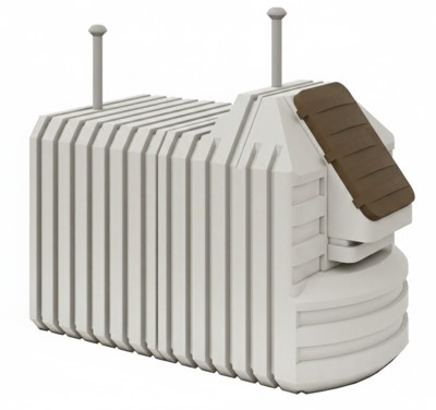 Zahradní sklep NF 2000 × 3500 mm - samonosný