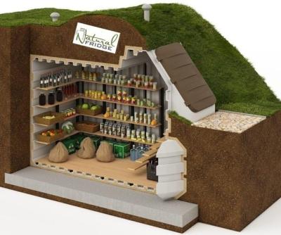 Zahradní sklep NF 2000 × 3500 mm - samonosný